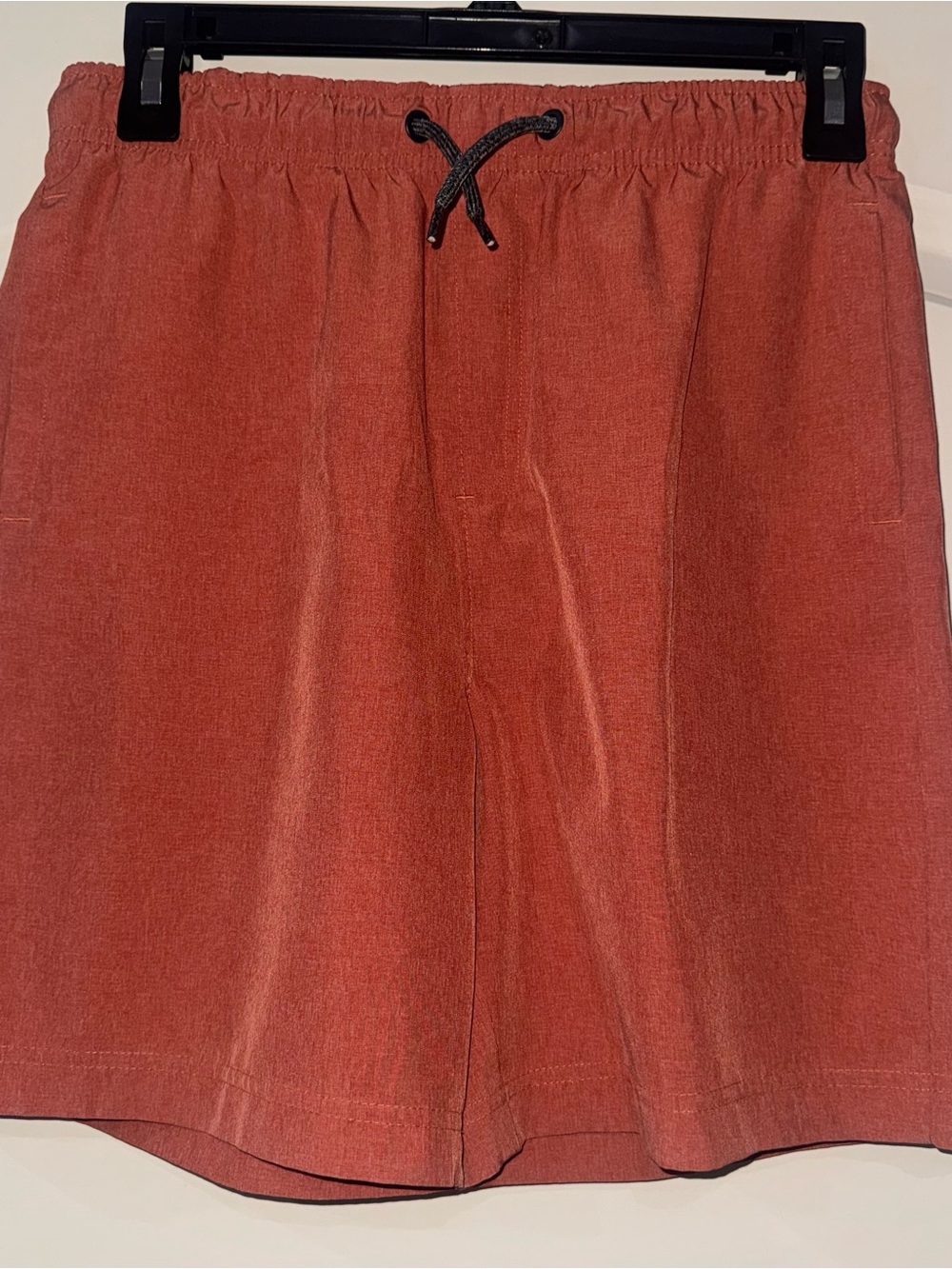 Boy Burnt Orange Pocket Shorts Size Large